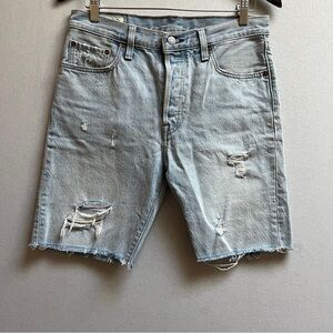 Levi’s Distressed Denim Jean Shorts Sz 32